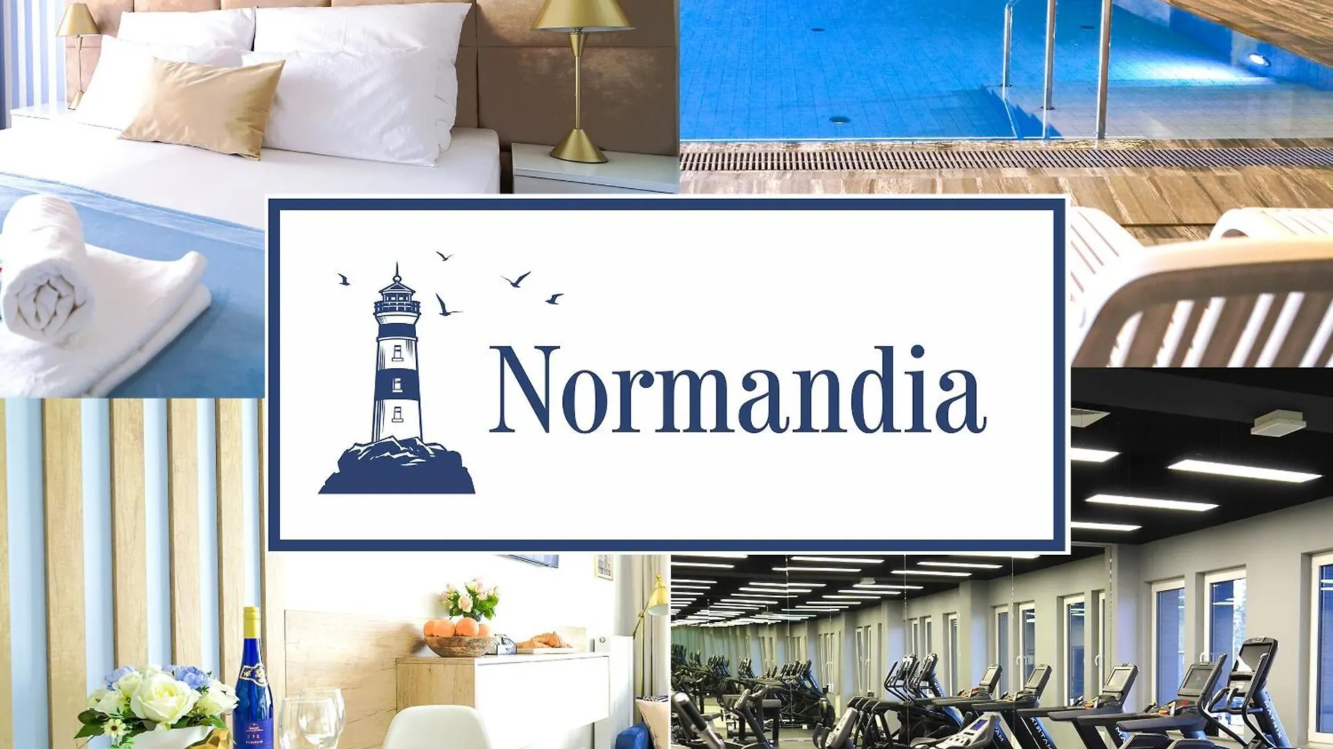 Lulu Apartments - Normandia - Apartament Z Klimatyzacja Blisko Morza, Basen Silownia Parking Kolobrzeg