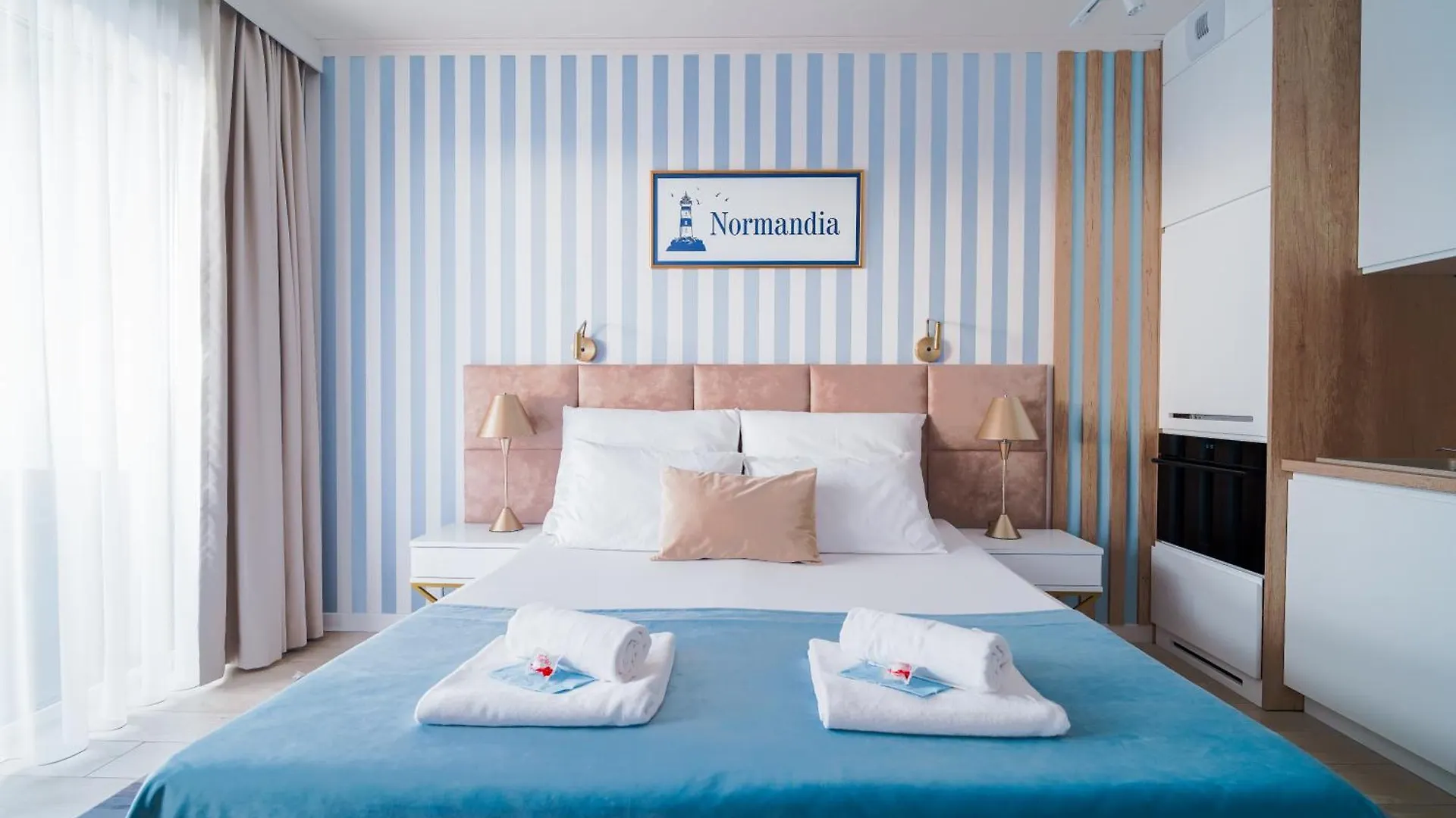 Lulu Apartments - Normandia - Apartament Z Klimatyzacja Blisko Morza, Basen Silownia Parking Kolobrzeg